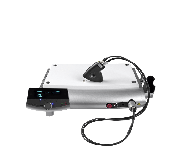 CO₂ лазер з оптоволокном і сканером для дерматології